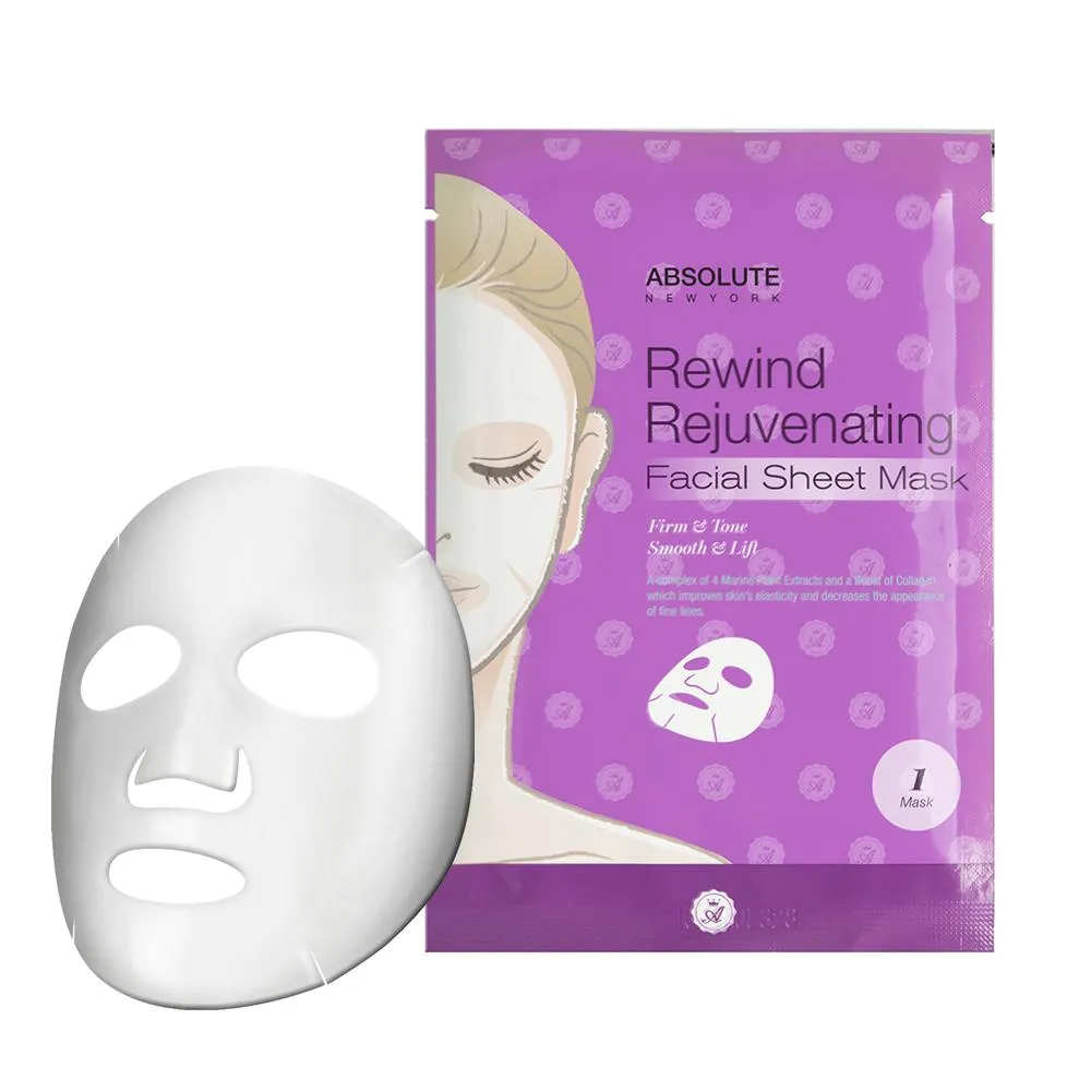 Absolute New York Facial Sheet Masks