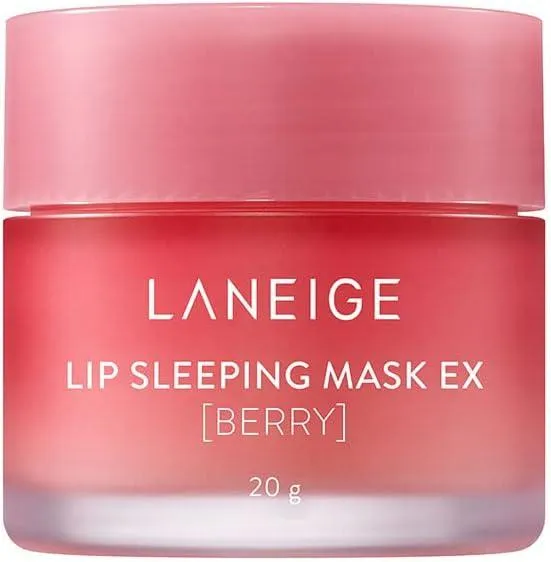 ANEIGE Lip Sleeping Mask - Berry, 20g - Overnight Lip Moisturizer with Vitamin C and Antioxidants