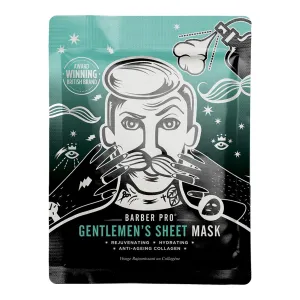 Barber Pro Gentlemen's Sheet Mask - Rejuvenating & Hydrating Mask (23g)