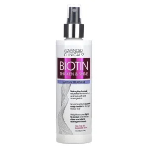 Biotin Advanced Clinicals leave-in, 237 ml