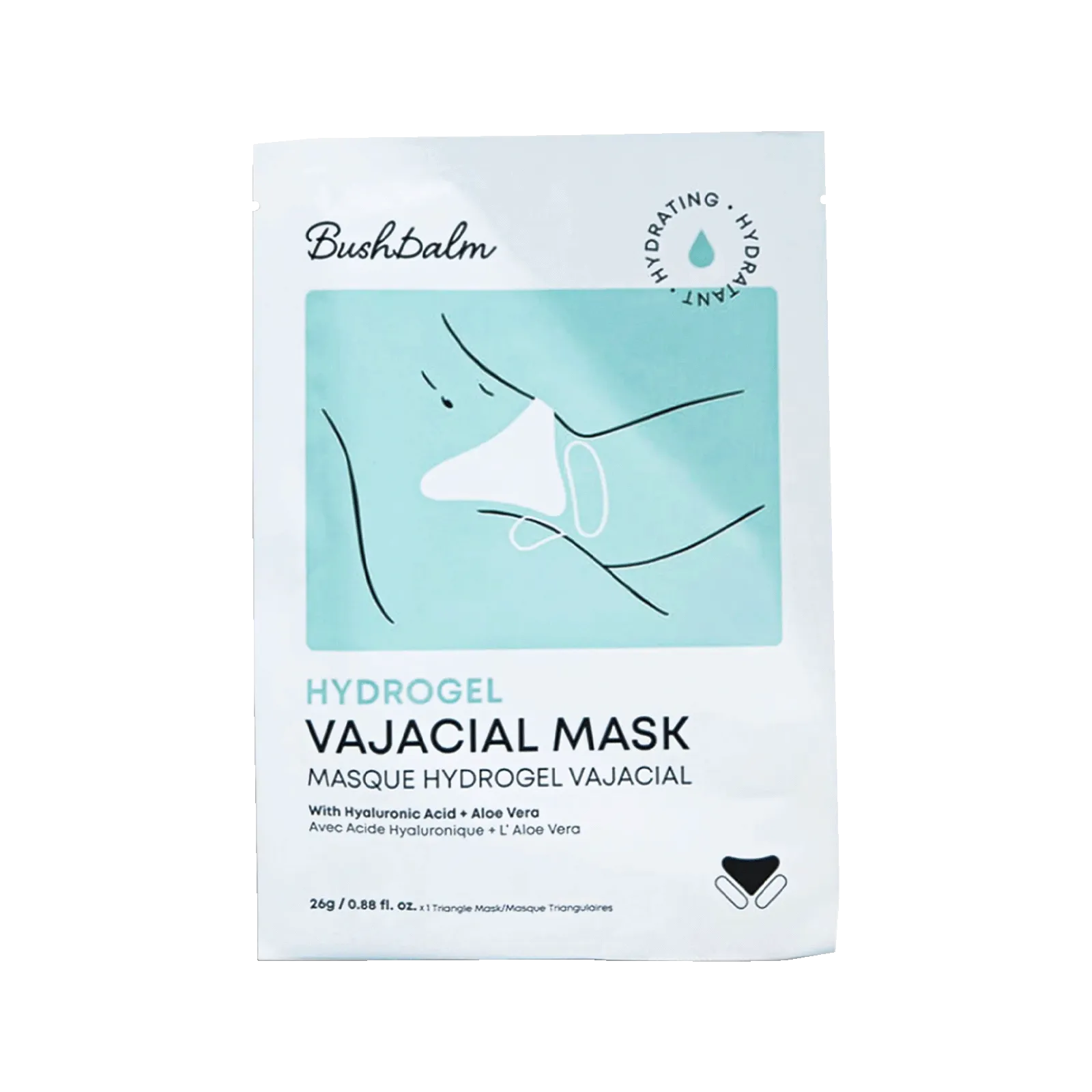 BushBalm: Hydrogel Vajacial Triangle Mask