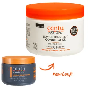 Cantu For Men Leave-In | Rinse-Out Conditioner 13oz