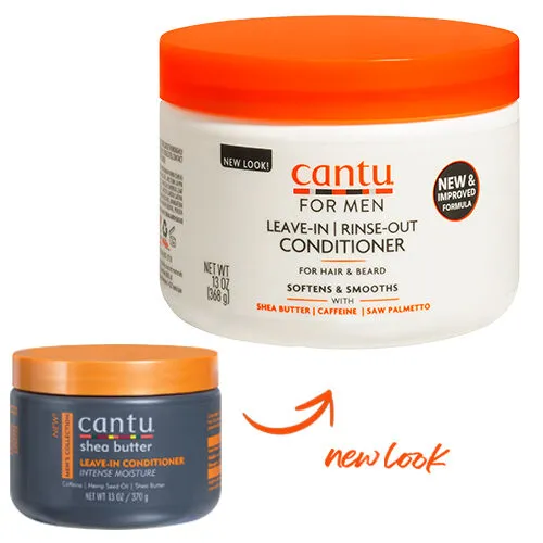 Cantu For Men Leave-In | Rinse-Out Conditioner 13oz