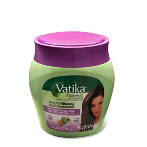 Dabur Vatika Virgin Olive Deep Conditioning Hair Mask 1kg (Pack of 2)