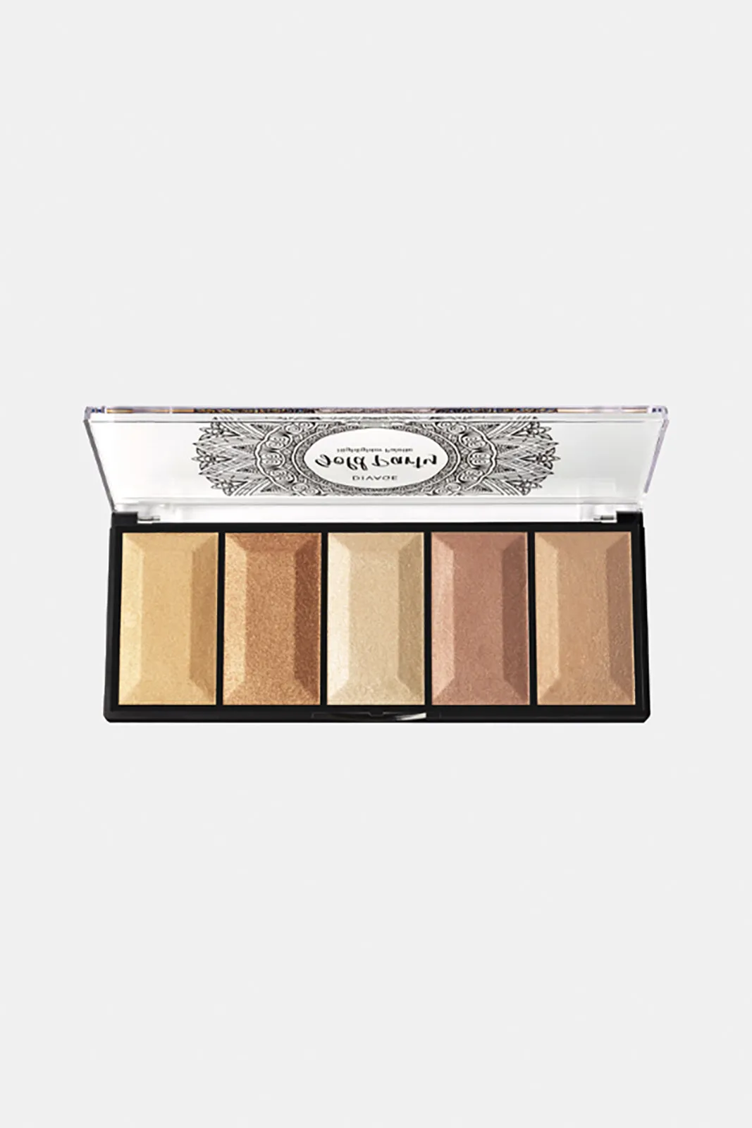 Divage Gold Party Highlighter Palette - 01 Rose Gold