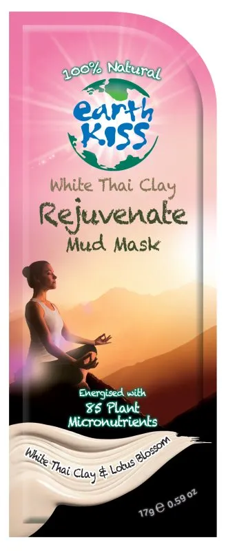 Earth Kiss White Thai Clay Skin Radiance and Rejuvenate Mud Mask