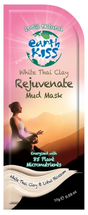 Earth Kiss White Thai Clay Skin Radiance and Rejuvenate Mud Mask