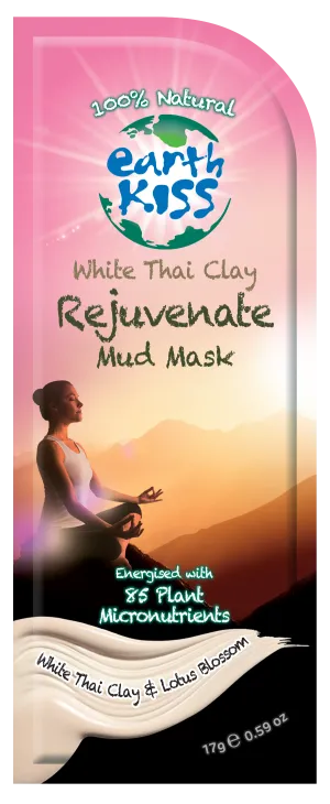 Earth Kiss White Thai Clay Skin Radiance and Rejuvenate Mud Mask