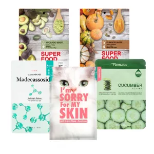 ELIKO GLOW Soothing Sheet Mask Set