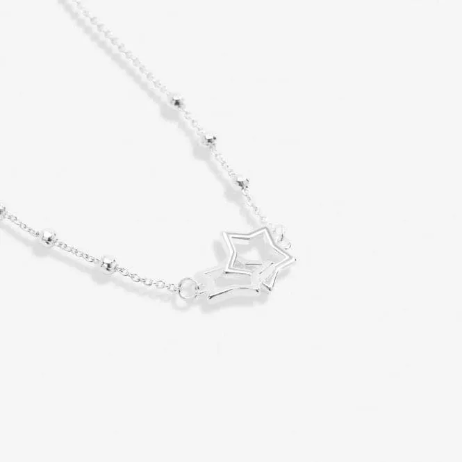 Forever Yours Good Luck Silver Plated 46cm   5cm Necklace 6717