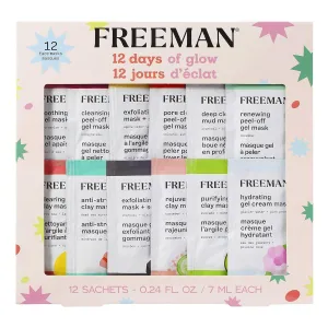 Freeman 12 Days of Glow Face Masks Kit