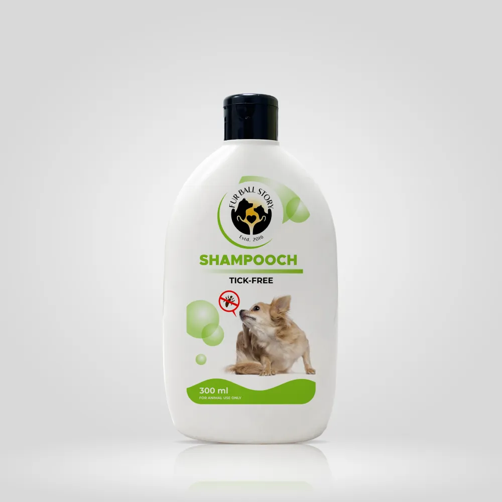 FurBall Story Shampooch Tick Repellent Shampoo for Dogs