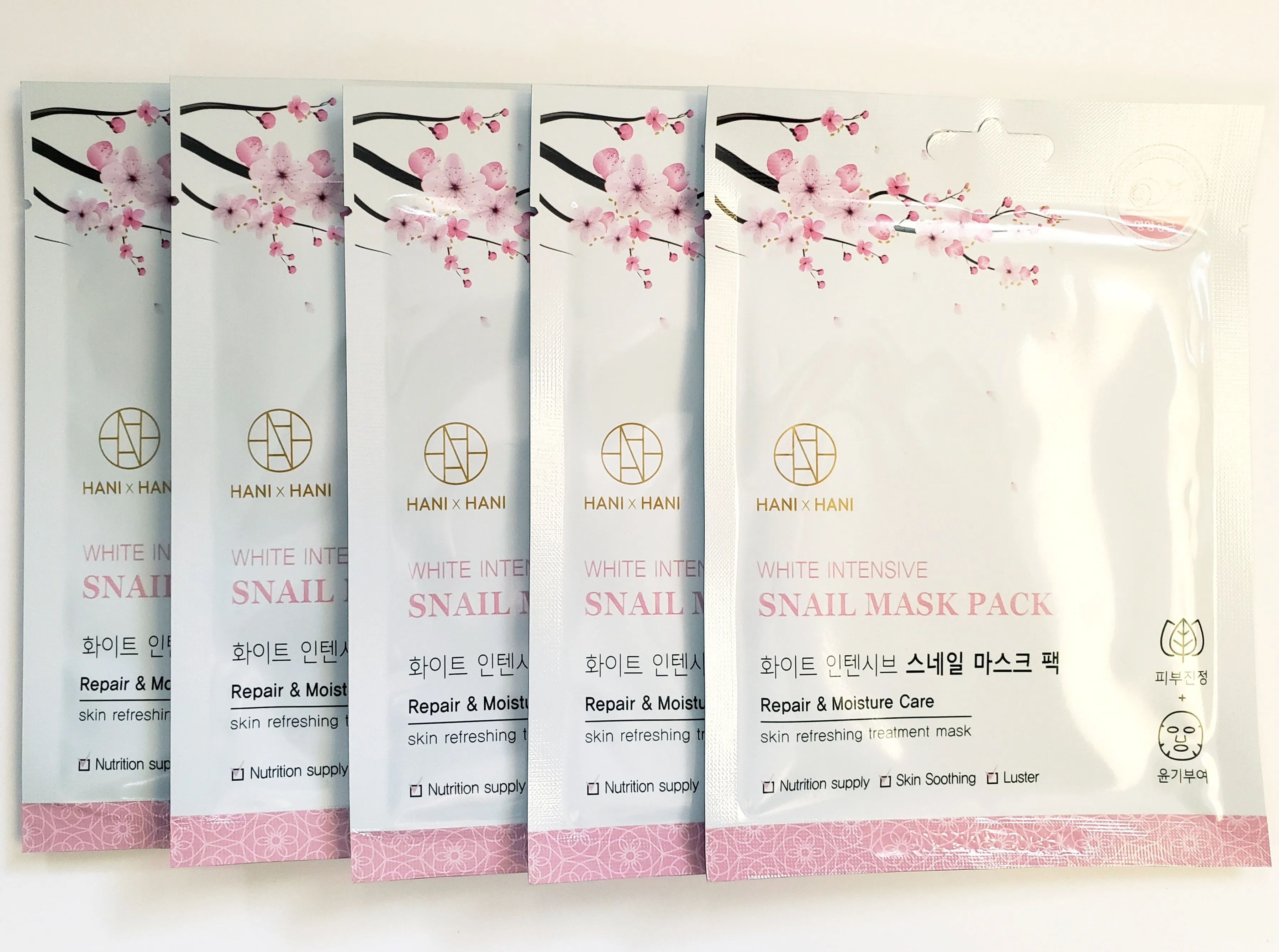 Hani x Hani White Intensive Snail Mask Pack