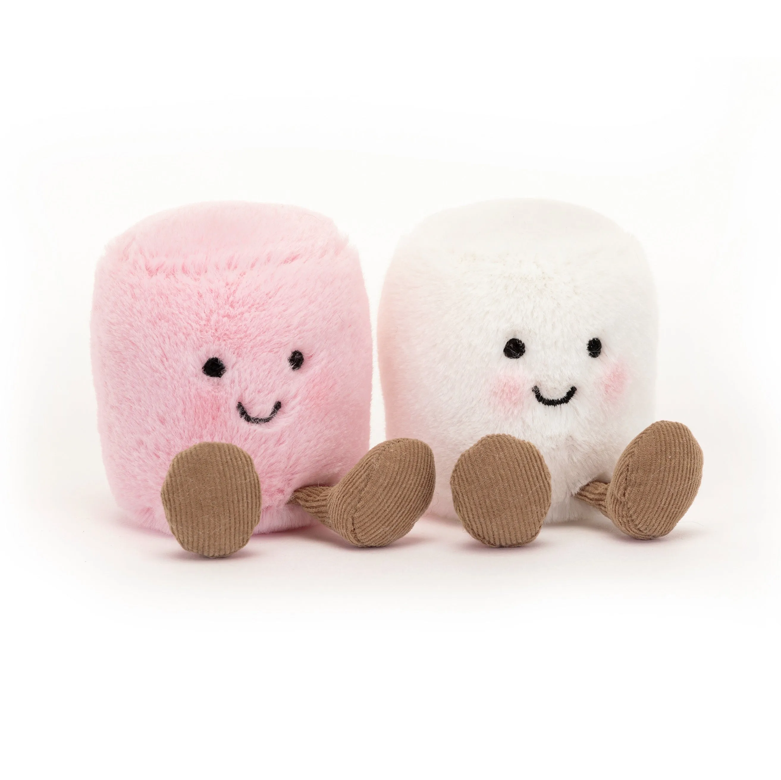 Jellycat Amuseable Pink & White Marshmallows (LIMIT 2)