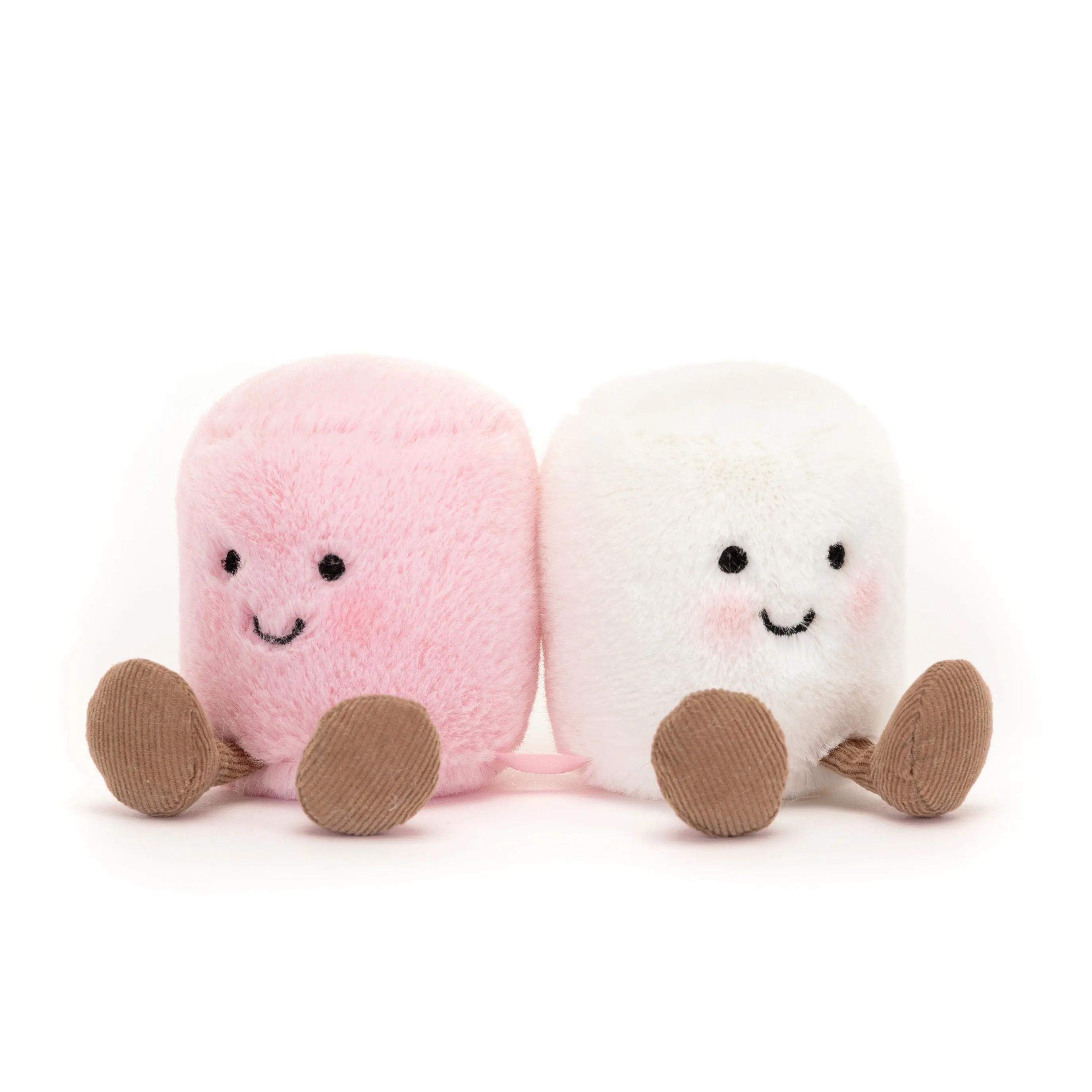 Jellycat Amuseable Pink & White Marshmallows (LIMIT 2)