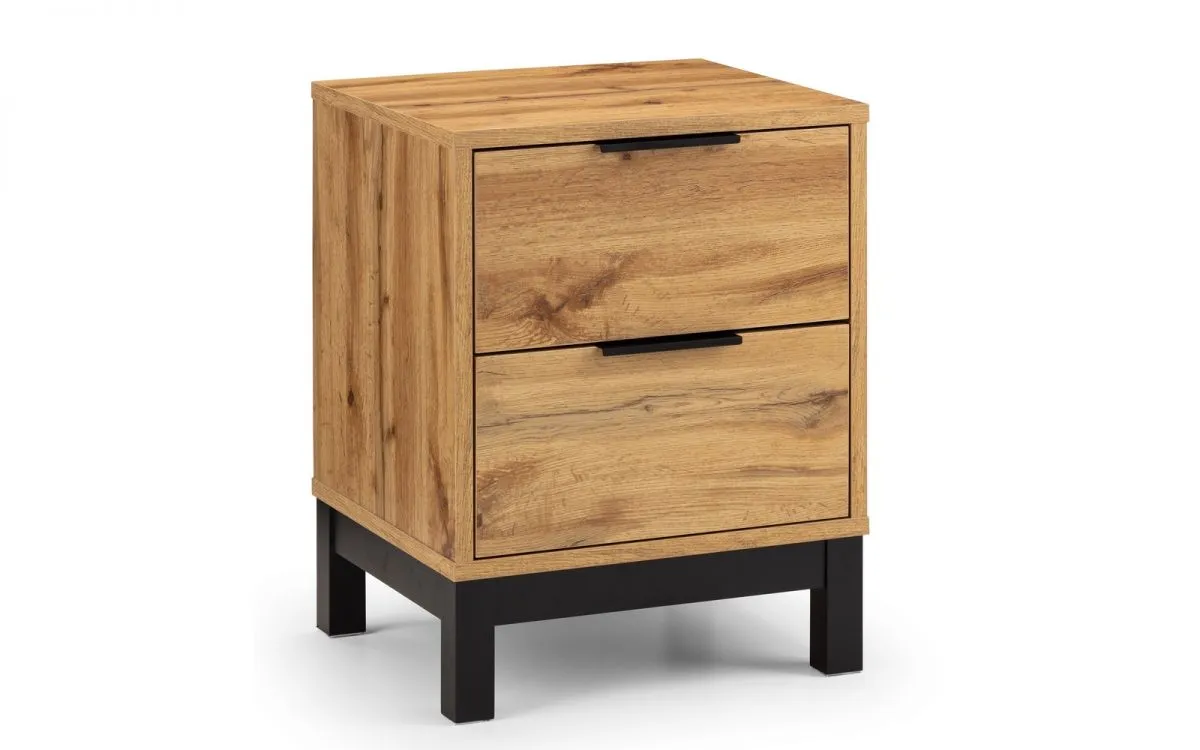 Julian Bowen Bali 2 Drawer Bedside