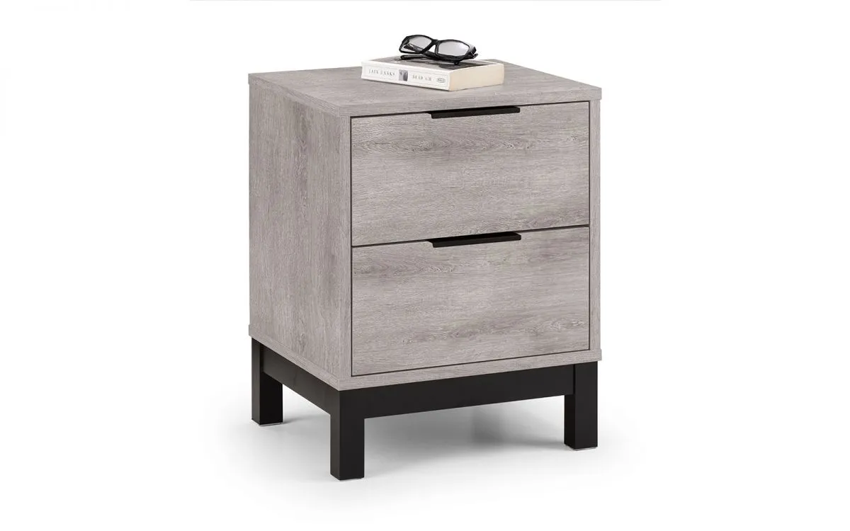 Julian Bowen Bali 2 Drawer Bedside