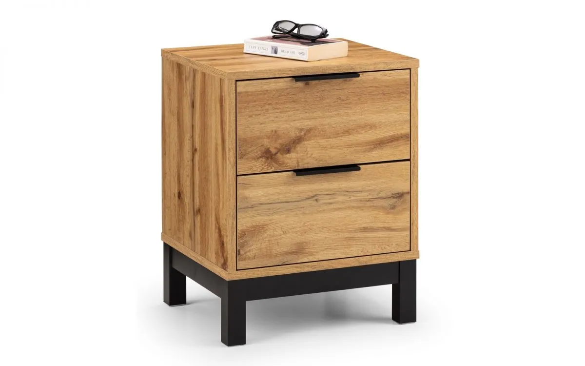 Julian Bowen Bali 2 Drawer Bedside