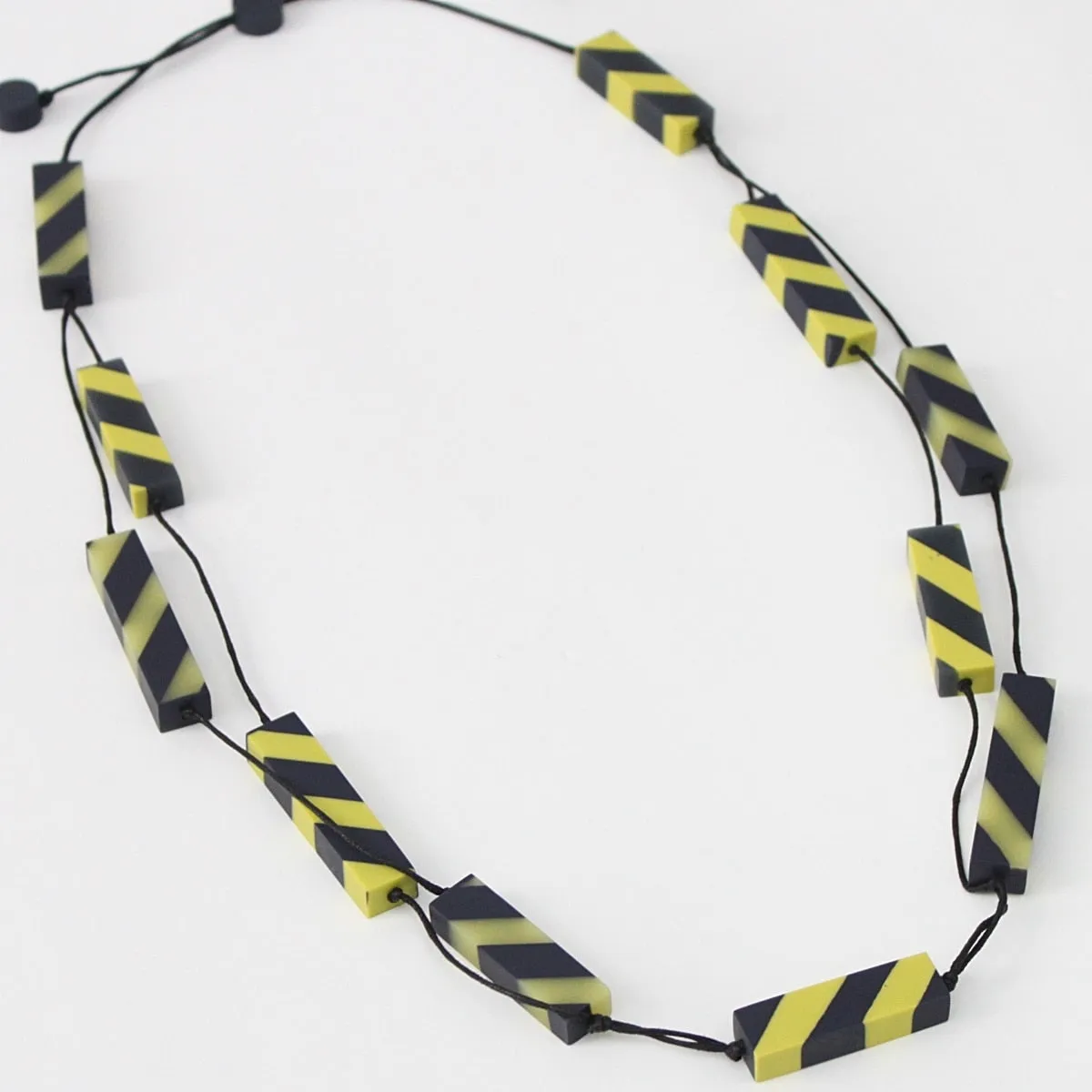 Lime & Navy Alicia Necklace