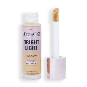 MAKEUP REVOLUTION Bright Light Face Glow - Lustre Medium Light