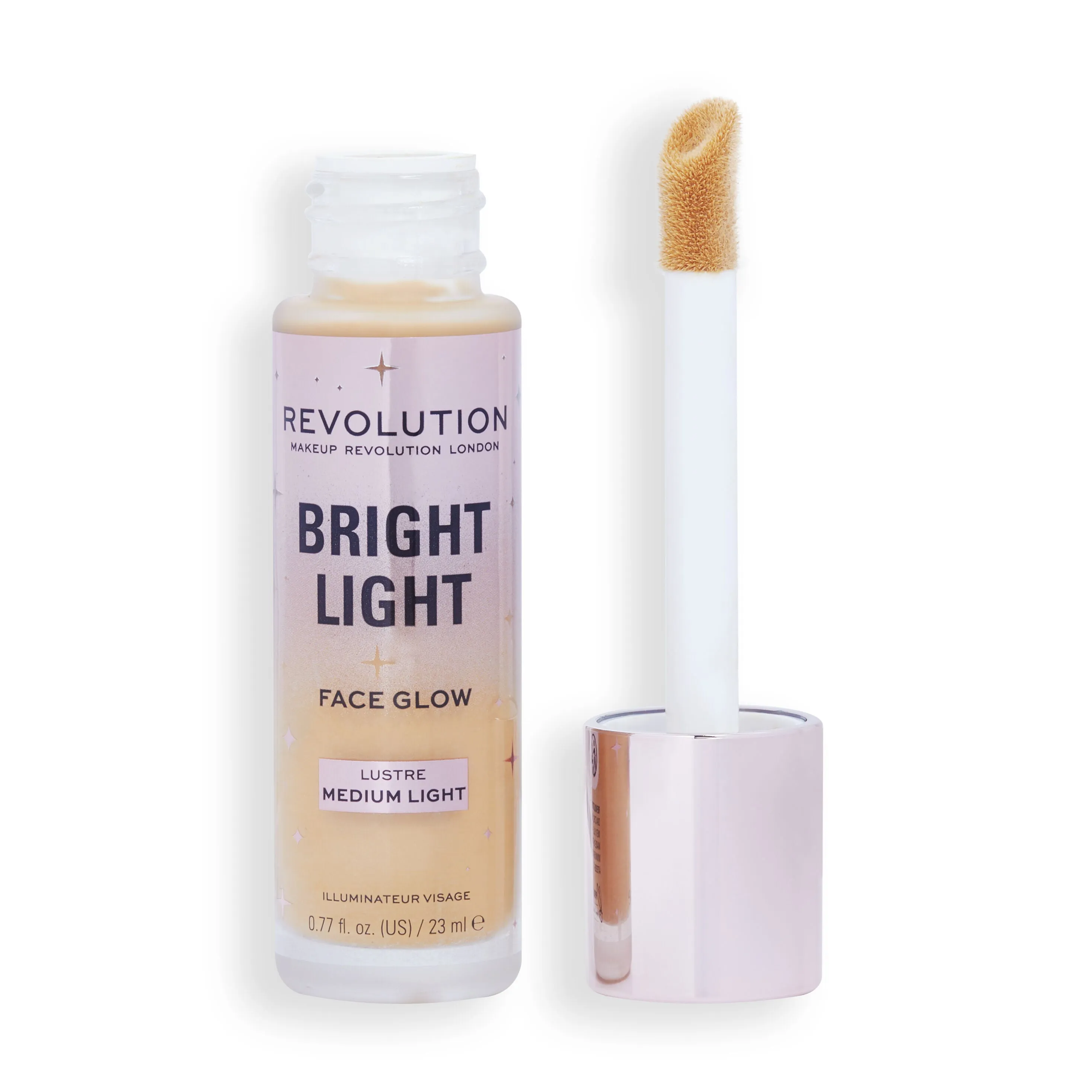 MAKEUP REVOLUTION Bright Light Face Glow - Lustre Medium Light