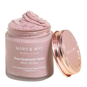 Mary & May - Rose Hyaluronic Hydra Wash Off Pack - 125g