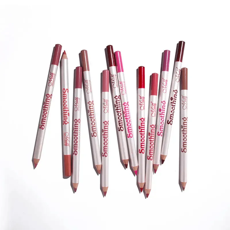 Menow Smoothing Eye & Lip Liner Pencils - 12 Pcs (P124)