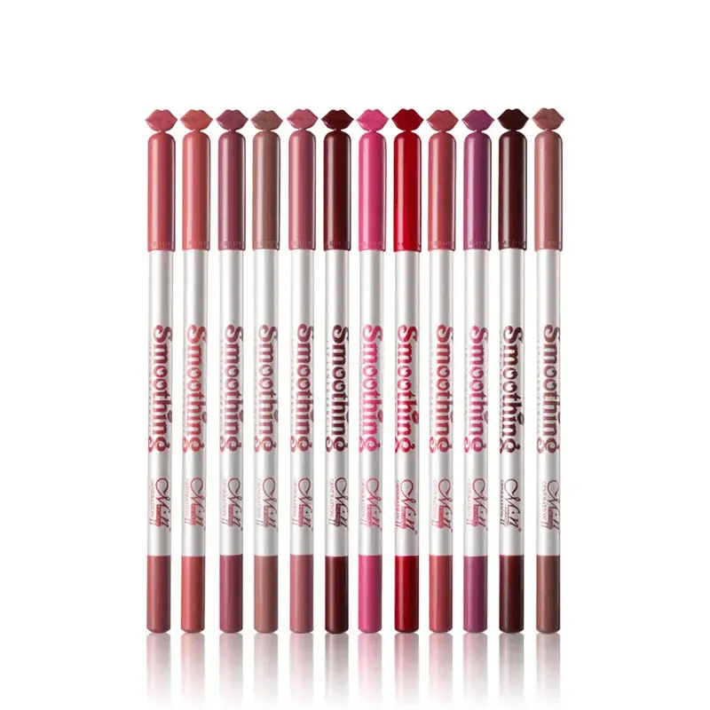 Menow Smoothing Eye & Lip Liner Pencils - 12 Pcs (P124)