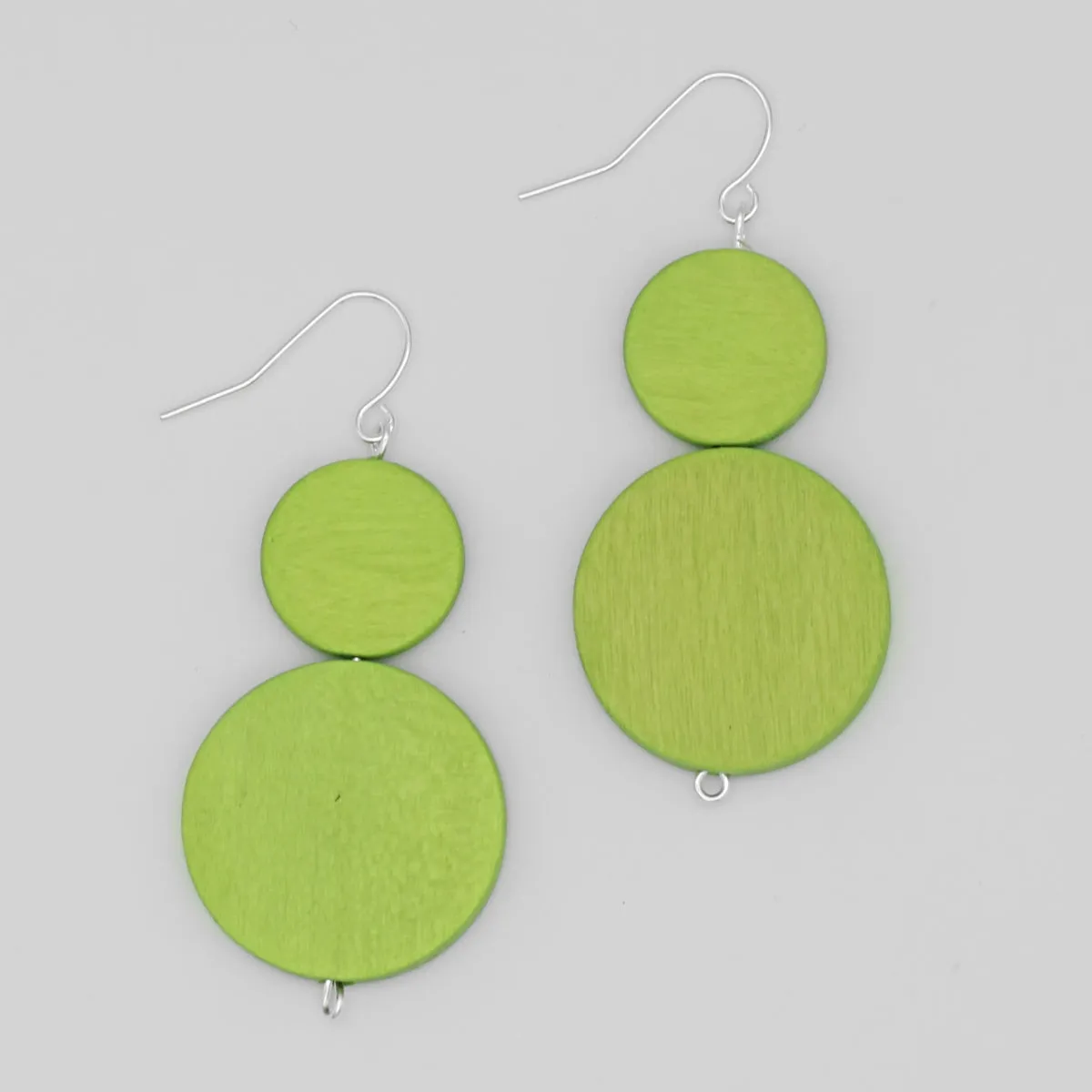 Neon Double Bead Sarah Earrings