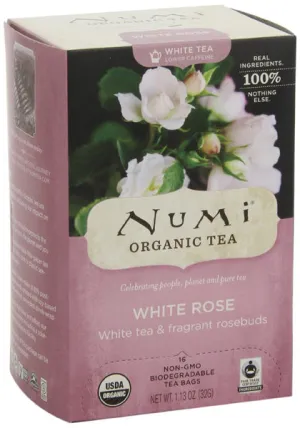 NUMI - White Rose Tea - 16 bag