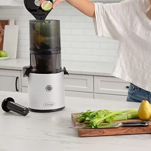 Omega: Batch Juicer - 60-Second Memory Feature, 68oz capacity