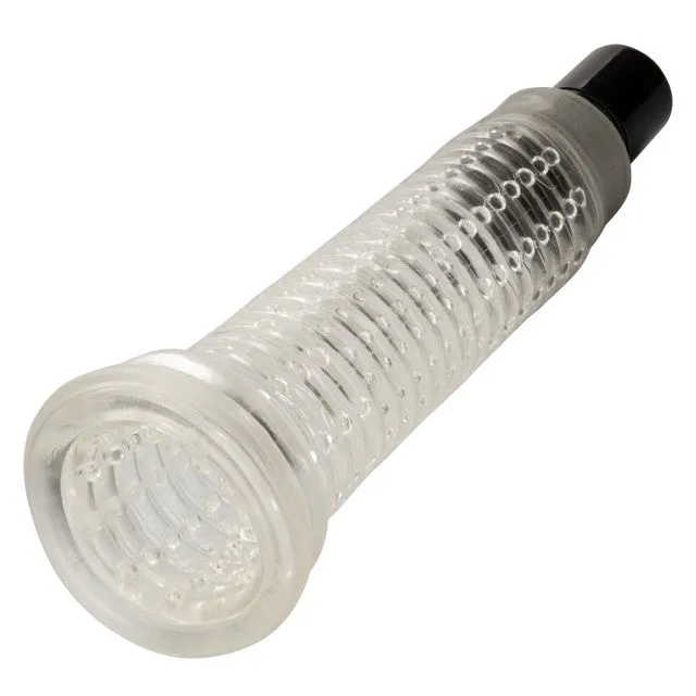 Optimum Series VIBRO AIR PUMP Rechargeable Penis Pump