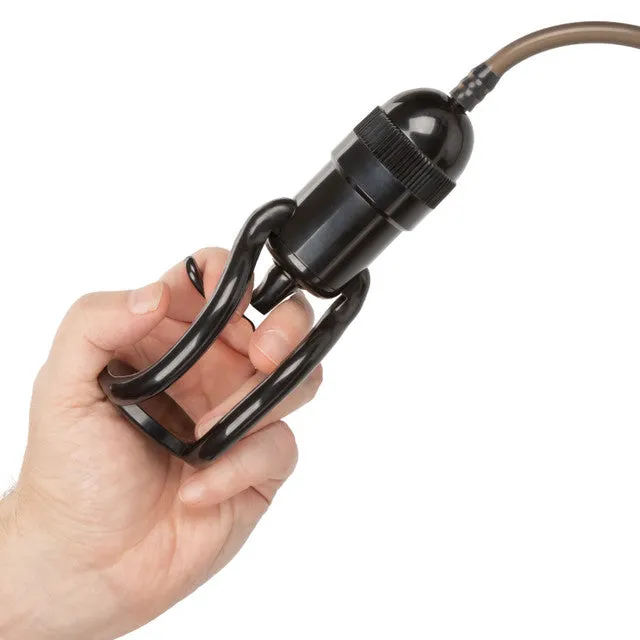 Optimum Series VIBRO AIR PUMP Rechargeable Penis Pump