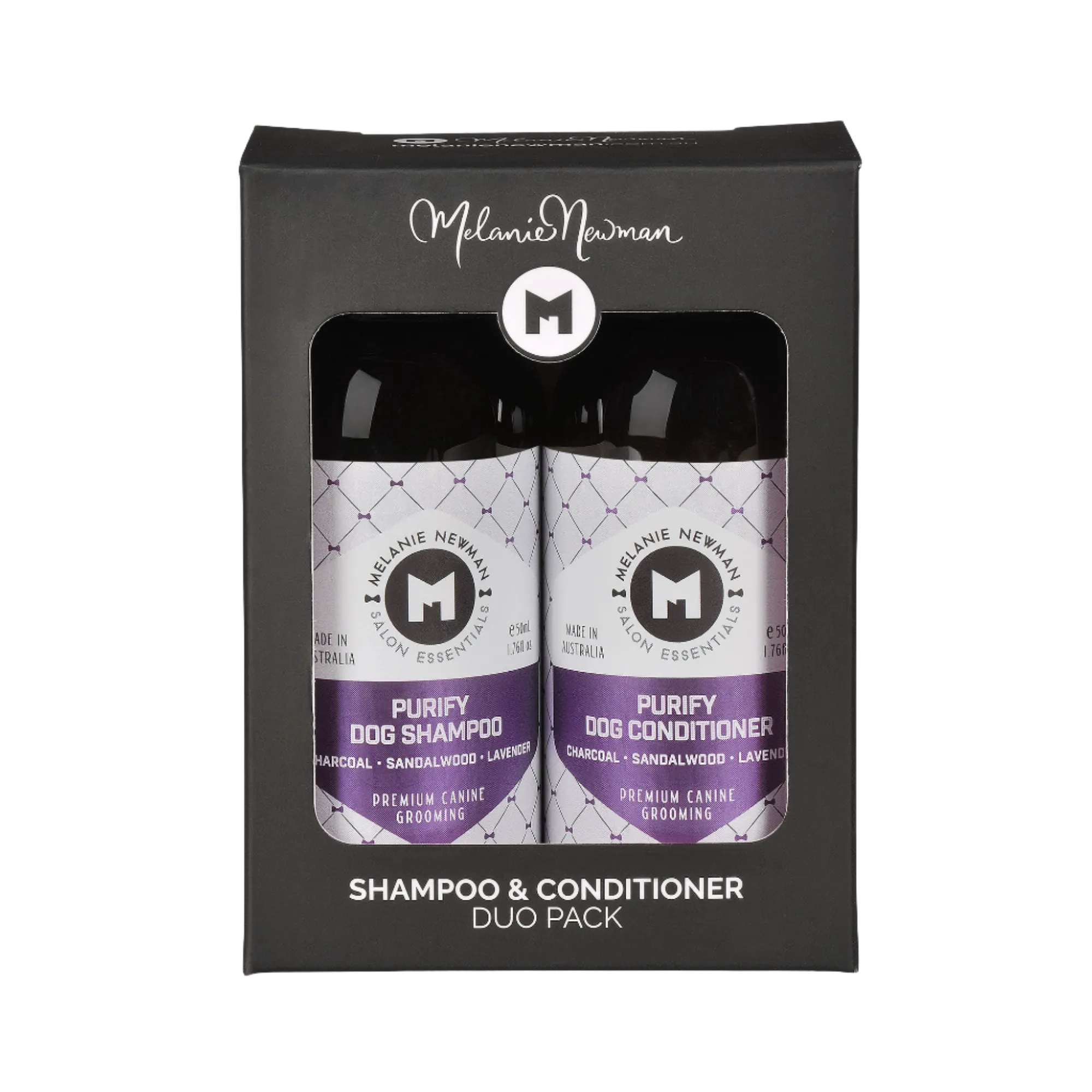 Purify Shampoo & Conditioner 50ml Duo Pack by Melanie Newman