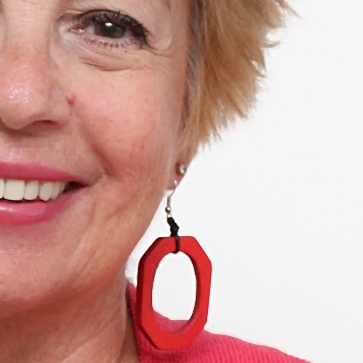 Red Luzara Earrings