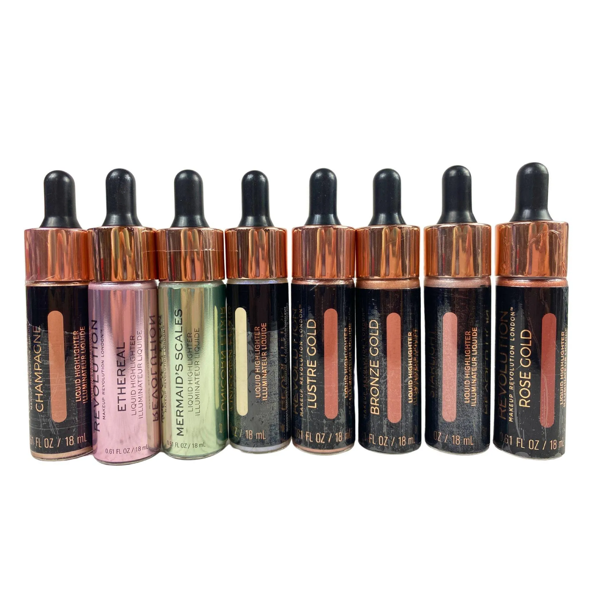 Revolution Liquid Highlighter Assorted Mix 0.61OZ (50 Pcs lot)