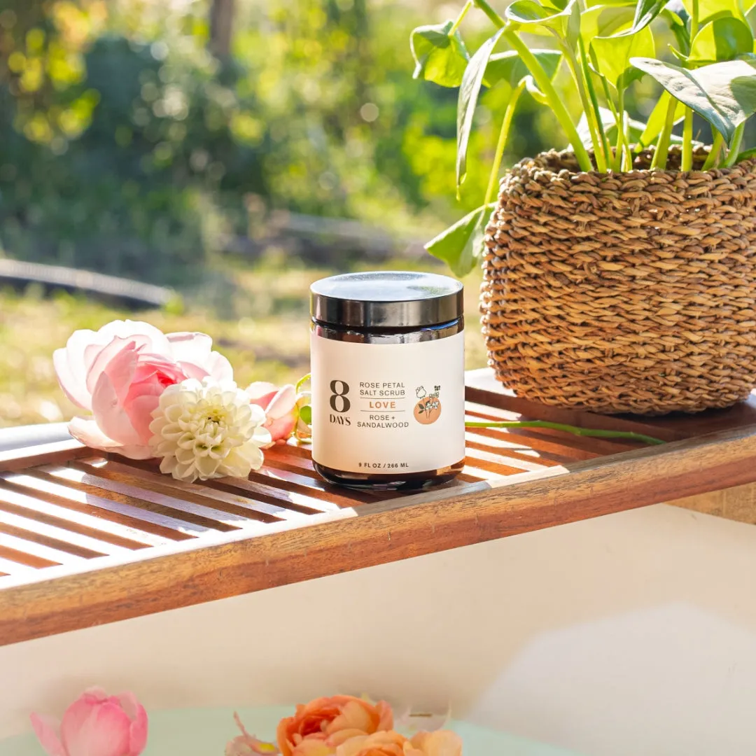 Rose Petal Salt Scrub