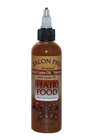 Salon Pro Black Castor Oil Formula Hair Food 4oz