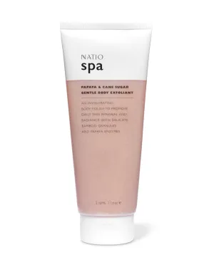 Spa Papaya & Cane Sugar Gentle Body Exfoliant