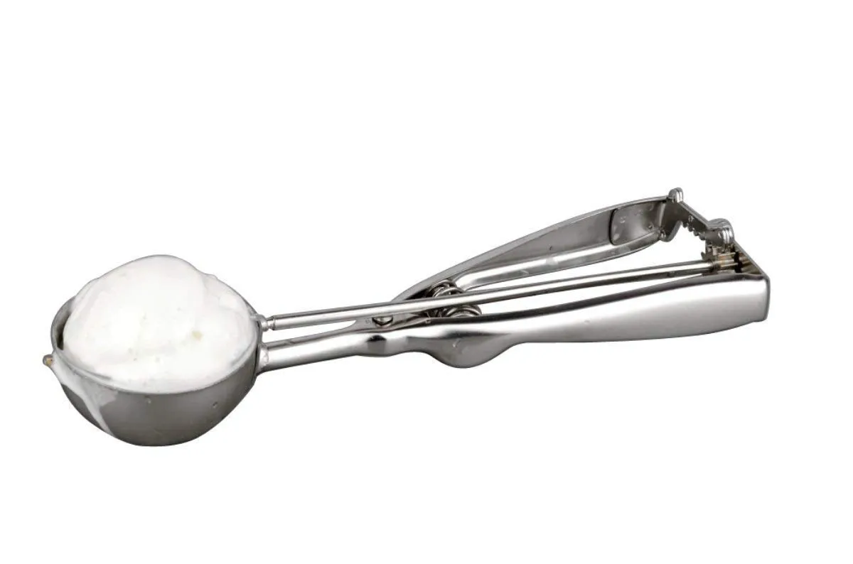 Stainless Steel Anti-Rust Ice Cream Scoop With Trigger Release Hy-48