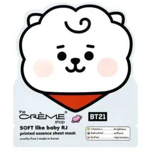 The Creme Shop SOFT Like Baby RJ Printed Essence Sheet Mask - Vitamin C, Bakuchiol, Lychee