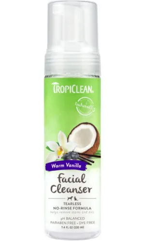 TropiClean Waterless Facial Cleanser