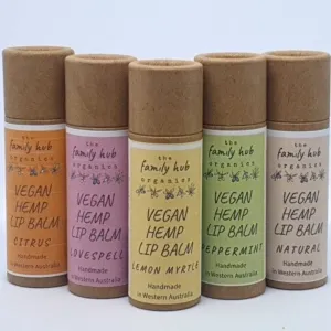 Vegan Hemp Lip Balm, from The Family Hub