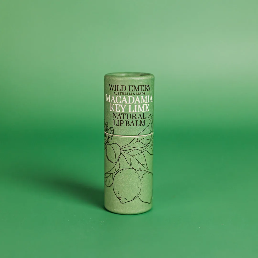 Wild Emery - Macadamia Key Lime Lip Balm