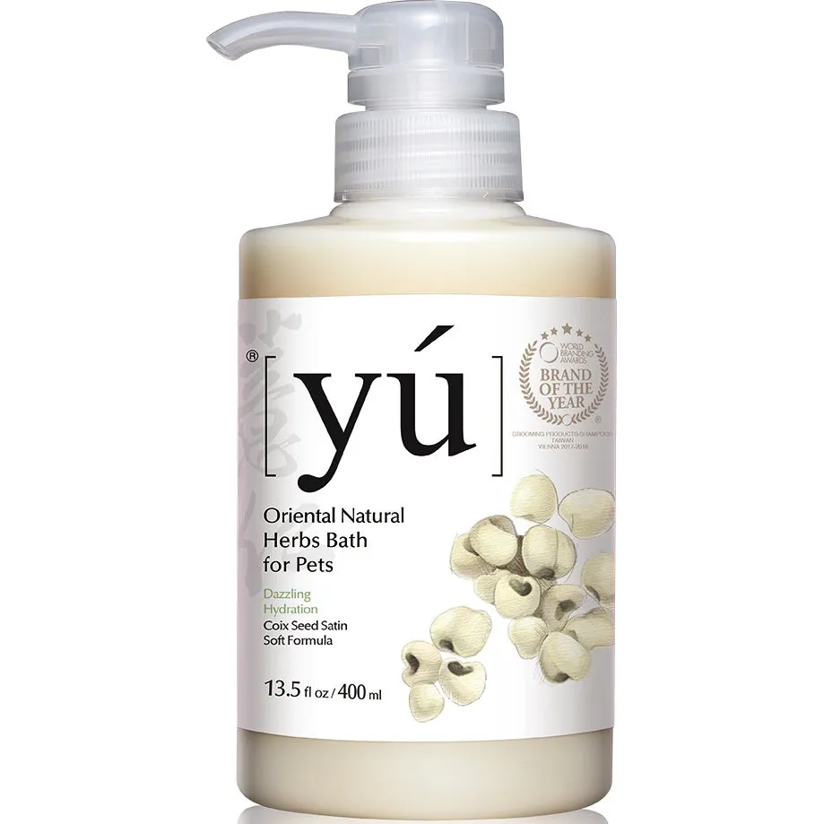 YU Coix Seed Satin Soft Formula Shampoo 400ml